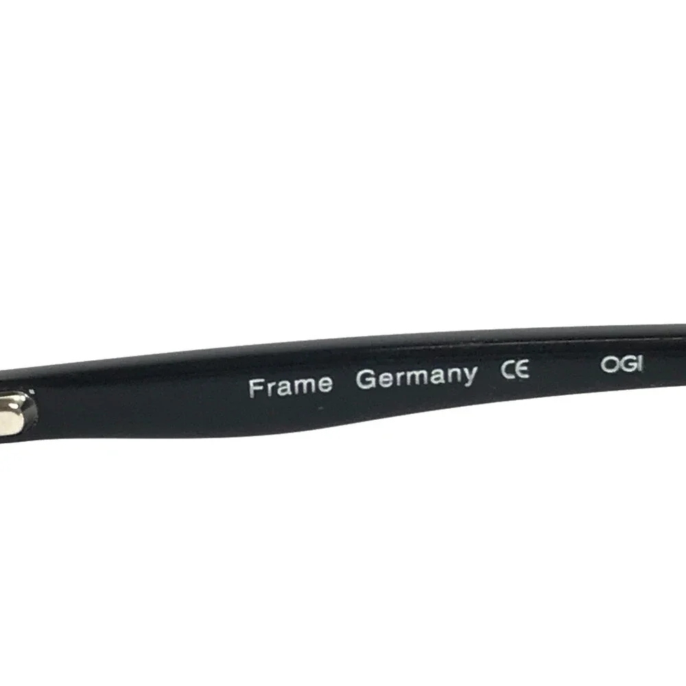 OGI Eyeglasses Frames EVOLUTION 9603/706 Black Gray Rectangle Full Rim 52-19-138